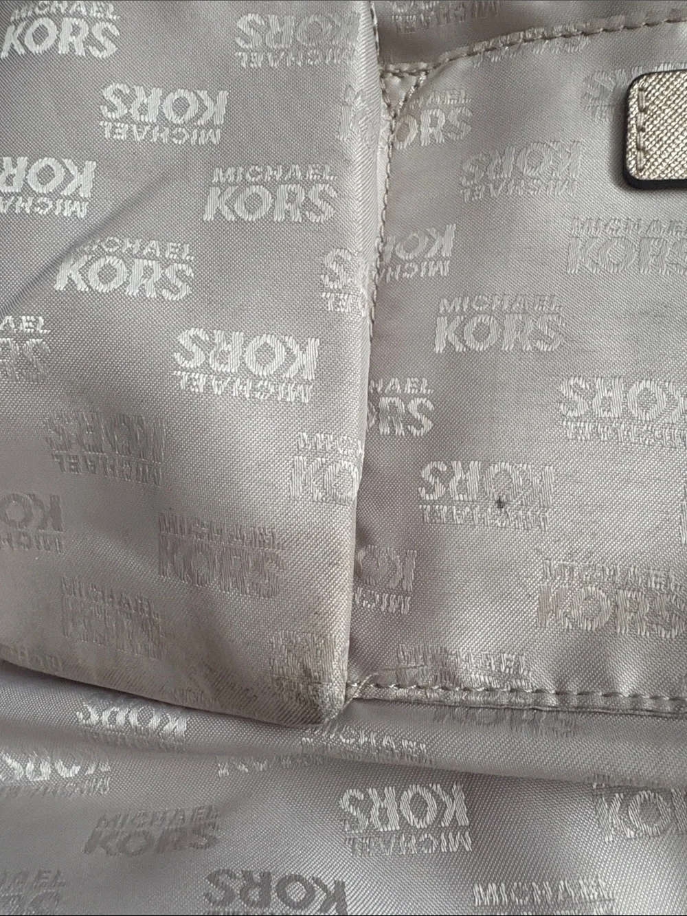 Michael Kors Gold Tote